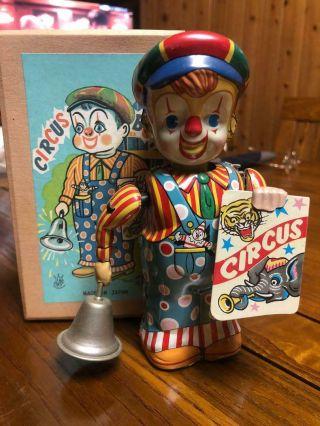 Tk Toys Tin Clown