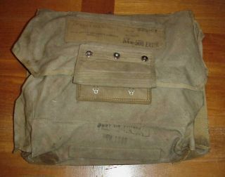 Vintage Ww2 Wwii 1943 Us Army Air Forces An 651 - 01 Pilot Parachute Case