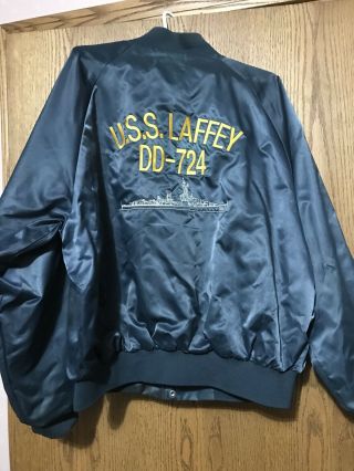 USS Laffey DD724 Navy Veteran Jacket Bill Angelo XL 5