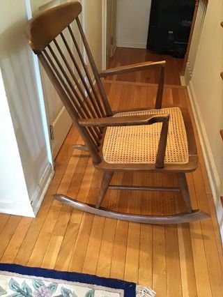 Mid Century Modern Danish Rocking Chair 3