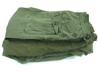 7 Vintage 60s 70s Womens Cargo Pants Trousers Military Poplin Og
