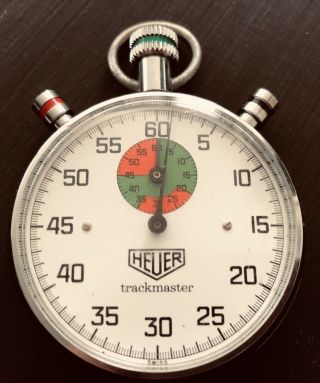 Vintage Very Rare HEUER Ticketmaster Ref.  8037 8