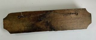 USS Frigate Constellation Plaque Made From Plank Spike From Hull Authentic Wood 10