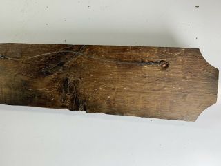 USS Frigate Constellation Plaque Made From Plank Spike From Hull Authentic Wood 12