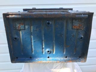 Vintage U.  S.  Post Office Mail Box Cast Iron Dated 1949 11