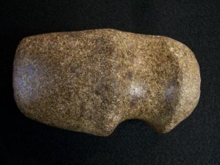 OUTSTANDING AUTHENTIC 3/4 GROOVE POLISHED AXE FROM TAZEWELL CO. ,  ILLINOIS 2