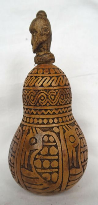 Gourd Lime Container - Timor Tribal Artifact Betelnut