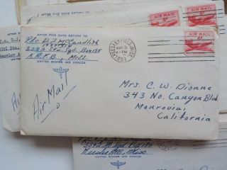42 Koreann War Letters Keesler Air Force Base Mississippi Monrovia California 2