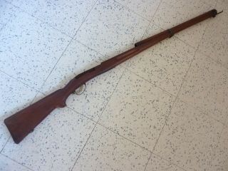 Wood Stock For M.  1911 Swiss Schmaidt Rubin Rifle With Top Hand Guard,