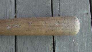 Antique George Sisler H & B Louisville Slugger 40 G S Bone Rubbed Baseball Bat 6