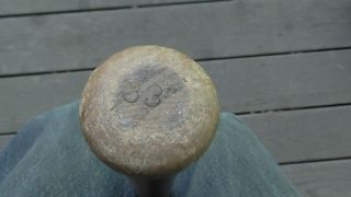 Antique George Sisler H & B Louisville Slugger 40 G S Bone Rubbed Baseball Bat 8