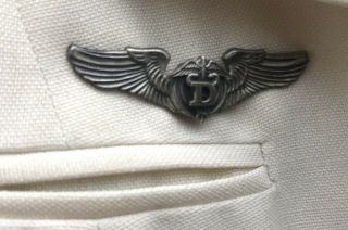 Korean War Air Force Flight Nurse White Dress Uniform Skirt And Coat. 4