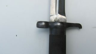 Swedish Bayonet Mauser M1896 with Scabbard and Frog 3