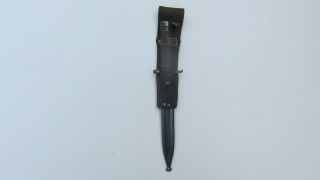 Swedish Bayonet Mauser M1896 with Scabbard and Frog 6