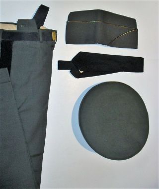 Post WW2 US Army Officers Complete Uniform Jacket,  pants,  Hats,  belt for Major 10