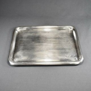 Vintage U.  S.  Navy Silverplate Officers Tray Made By Friedman Silver Company