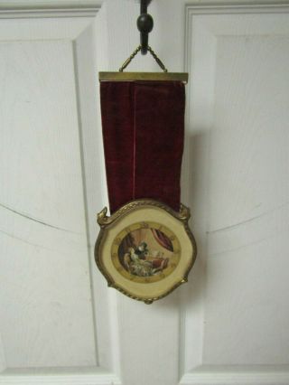 Antique Unusual Uti Watch Co Chiming Wall Clock Repeater ?