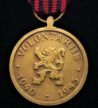 Belgium Medal Combat Volunteers Medal for KOREA / COREE Medaille du Volontaire 5