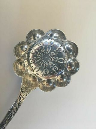 Chrysanthemum by Tiffany & Co.  Sterling Silver Scalloped Spoon 4
