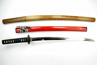 Authentic Japanese Wakizashi Sword 420Yr Antique Samurai Katana Nihonto Fine Art 3
