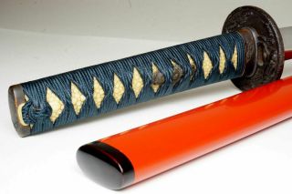 Authentic Japanese Wakizashi Sword 420Yr Antique Samurai Katana Nihonto Fine Art 7
