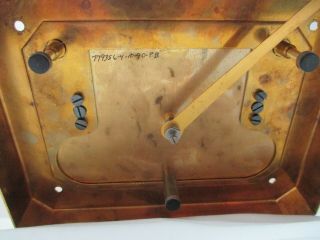Vtg Jaeger LeCoultre Atmos Perpetual Motion Gilt Brass Mantle Clock 15J 33938 11