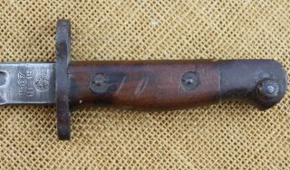 Remington made British 1907/13 SMLE No1MKIII Lee - Enfield bayonet.  Rare. 2