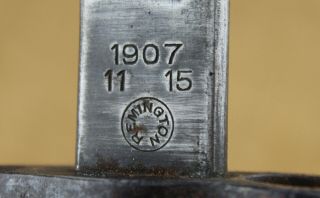 Remington made British 1907/13 SMLE No1MKIII Lee - Enfield bayonet.  Rare. 6