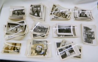 136 Photographs Occupied Japan Us Army Air Corps Tachikawa Field 1950s