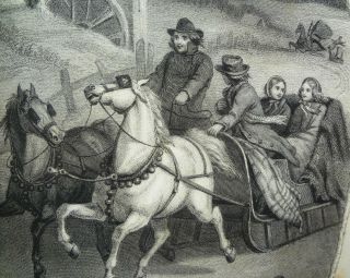 1860 pre CIVIL WAR ERA bound GODEY ' S LADIES BOOK - profusely FASHION ILLUSTRATED 11