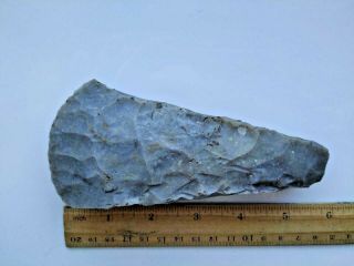 Neolithic stone ax,  Ancient stone ax,  Museum piece VERY RARE 5.  7 inches 4