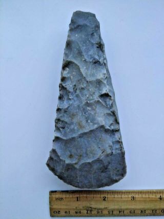 Neolithic stone ax,  Ancient stone ax,  Museum piece VERY RARE 5.  7 inches 6