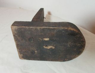 antique handmade primitive wood metal spring loaded rat mouse trap catcher 8