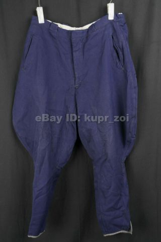 Rare Soviet Galife Blue Fit To Nkvd Ww2 Pants Rkka Red Army C01