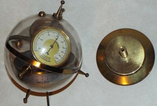 VINTAGE SPUTNIK WEATHER STATION BAROMETER THERMOMETER HYGROMETER WEST GERMANY NR 11