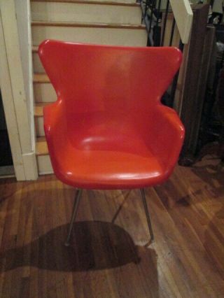 Mid Century Modern Lawrence Peabody Wingback Chair