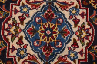 Vintage Red Traditional Floral Persian Area Rug 9x13 Hand - Knotted Oriental Wool 11