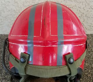 Vintage Navy H - 4 Gentex Medium Flight Helmet 1950s W/ oxygen mask,  liner &gog 7