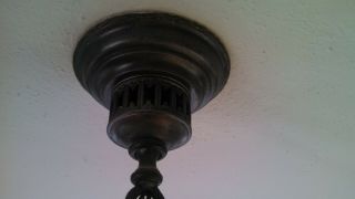 Signed Ceiling Handel Pendent Lamp 4
