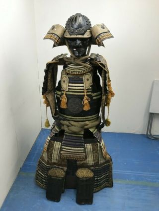 The Kabuto And Armor Full Set Japanese Traditional By Samurai,  Around Edo