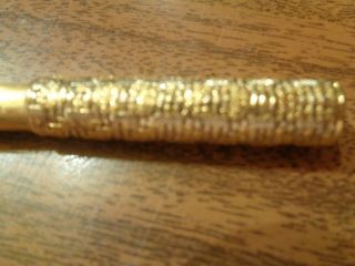 SPLENDID ANTIQUE SOLID.  800 GOLD CIGARETTE HOLDER 2