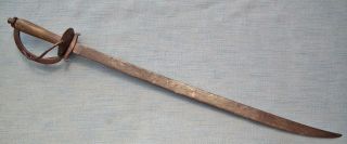 Antique Mexican Spanish Colonial Sword Espada Ancha From Mexico & Southern Usa
