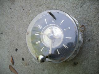 1956 Ford Crown Victoria Fairlane Mainline Customline Rare Oem Clock.