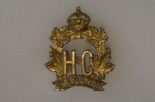 Ww2 Canadian House Of Commons Cap Badge