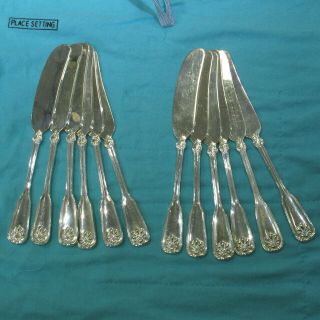 Tiffany & Co.  Shell & Thread Sterling Silverware 5Pc Setting Service for 12 60pc 3