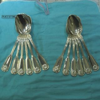 Tiffany & Co.  Shell & Thread Sterling Silverware 5Pc Setting Service for 12 60pc 4