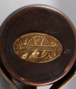 Antique Arts & Crafts Hammered Copper & Brass,  Vulture Bird,  Cigar Cutter,  NR 9