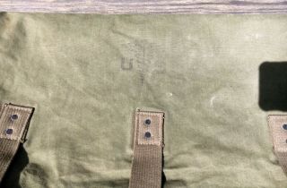 Korean War Era U.  S.  ARMY Medical Corp Blanket Bag 1953 5