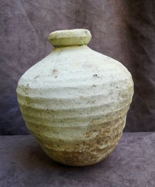 And Rare 17th Century Spanish Portugal Olive Transport Jar Canal Found