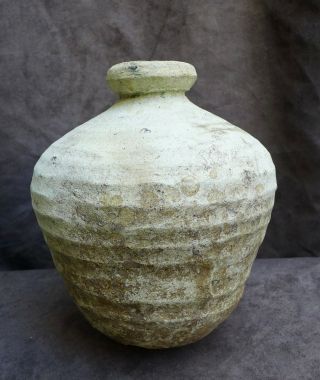 and rare 17th Century Spanish Portugal Olive transport jar canal found 2